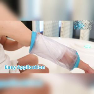 (READY STOCK) PICC Line Bath Shower Waterproof Cover Elbow Upper Arm Wound Injury Reusable Shower Case Cover Protector Keep Wound Bandage Dry Watertight Seal