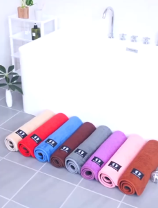 Thảm lau chân chùi chân trải sàn - Chất liệu len mịn siêu thấm hút đế cao su chống trơn trượt