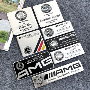 Mercedes-Benz Apple Tree Aluminum Stickers Aksesori Kereta AMG Car Logo Decor Stickers car Emblems Badge Decals Accessories for Benz W124 AMG