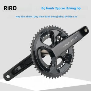 RIRO RACER R8 Xe Đạp Đường Bộ Crankset 170mm Siêu Nhẹ 50-34T Chainrings Hợp Kim Nhôm Rỗng Tích Hợp Xe Đạp Gấp Chainwheel