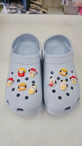 Sticker 3D Charm Jibitz dép sục mẫu A07 DogMC