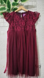 DRESS BRUKAT ANAK 10Th BAJU PESTA ANAK