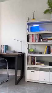 Steel Bookshelf and Storage Multi-Layer Floor Shelf for Kids Books and Toys