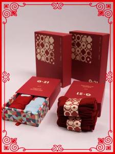 Q21 | New Year Red Underwear Red Socks Gift Box