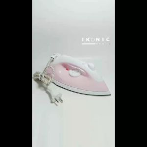 IKONIC Setrika Sanex S-112 Dry Iron Anti Lengket Garansi 24 Jam 450 Watt Power Consumption - Lazada
