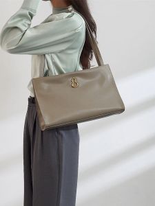 Cecil Keith Hong Kong 2024 New French Style Large Capacity Casual Handbag Womens Gourd Shape Tote Bag Fashion Trend Cotton Lining