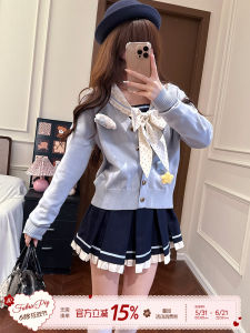 Japanese College Style Naval Collar Dress Autumn Winter