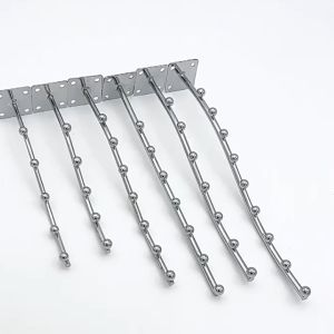 IGD || Hooks Organizer Wave Wall Mounted Display Hook | Sold per Piece ( 5 balls/ 7 balls)