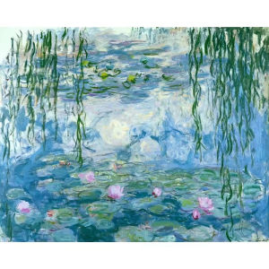 Jigsaw Puzzle 1000 Pieces Monet Water Lilies Lotus Impression Art For Adult Family Quality Time Cognitive Training Mind Game Toy
