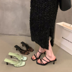 Fashionable Roman Style Flat Heel Sandals Thin Strap Fairy Shoes Outdoor Wear Summer New Arrival Match Skirts Chinese Made