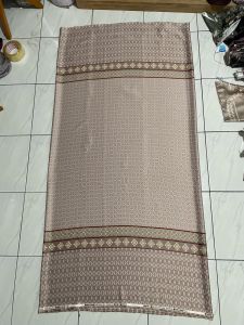 NEW bahan dyor silk motif misca | COD | kain meteran | bahan gamis meteran (harga per 05m)