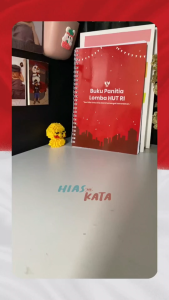 Buku Panitia Lomba 17 Agustusan Daftar Isi (Peserta Kelompok Jadwal JuaraCatatan) A5 Spiral Bisa Custom Judul