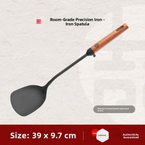 WANGYUANJI | Traditional Wooden Handle Cooking Spoons Set