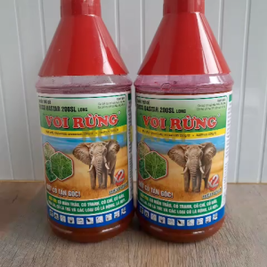 Voi rừng Chai 900ml nước đỏ diệt trừ cỏ tận gốc cỏ tranh cỏ mần trầu cỏ chỉ cỏ gấu cỏ thài lài cỏ lá tre các  loại cỏ lá rộng cỏ lá hẹp Nông Nghiệp AGRIHG