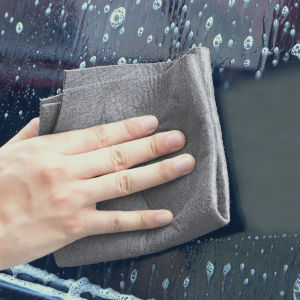 No Trace Cleaning Cloth Microfiber Absorbent Dish Cloth Tableware Rag Home Cleaning Towel for Kitchen Bathroom Car