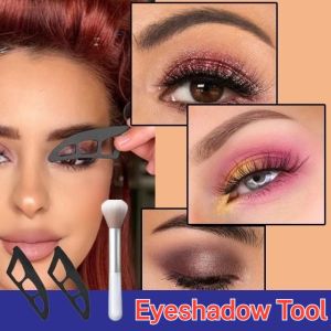 Eyeshadow Tool Eye Multifunctional Reusable Eye Stencils Makeup Aid Tool