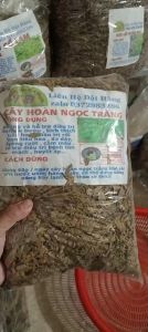 1kg cây hoàn ngọc trắng sấy khô