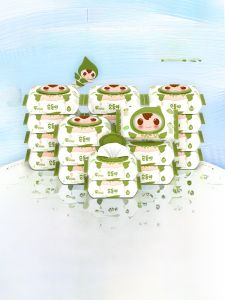 Portable Baby Wet Wipes 20 Pulls 20 Packs Newborn Special Hand Mouth Wipes Green Series Convenient Travel Size Infant Supplies