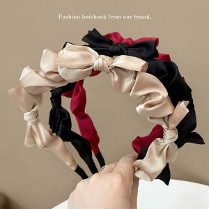 Bando Anak / Dewasa Perempuan Wanita Model Pita Bandana Headband Pita Cantik Impor Murah BDO 03