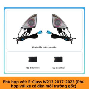 Loa Tweeter Xoay 4D 64 Màu Chỉnh Âm Treble Cho Ô Tô Tương Thích Với Các Dòng Xe Mercedes Benz W247 W118 W167 W222 W205 X253 X254 W206 W213 W177