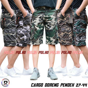 Celana Cargo Pendek Army Loreng POLHO