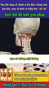 Miếng Dán Cốt Khang Giảm Đau Kích Thích Huyệt Đạo Cổ