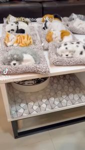 Dashboard Pajangan Boneka Lucu Arang Bambu Penghilang Bau Kabin Mobil Kamar Ruangan Hiasan Cat Dog Kucing Anjing Panda Ion Negatif Steril Udara Souvenir Hadiah Gift