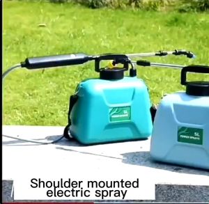 ถังพ่นยา 5L เครื่องพ่นยาแบตเตอรี่ รดน้ำดอกไม้และใส่ปุ๋ย ปรับได้สองระดับ รับประกัน 3 เดือน เครื่องพ่น แถมหัวฉีด 4 หัว