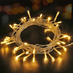 1PC1.5M10LED/3M20LED/6M40LED indoor and outdoor battery box fairy string lightused for weddingpartyand courtyard decoration