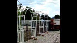 ซุ้มโค้ง ซุ้มไม้เลื้อย ซุ้มประตู ซุ้มกุหลาบเลื้อย ซุ้มงานแต่ง ซุ้มแต่งงาน โครงไม้เลื้อย DIY จาก ท่อ PVC