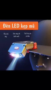 Đèn Pin Siêu Sáng Kẹp Mũ Câu Cá Đêm Cảm Biến Bật Tắt Bằng Vẫy Tay Chiếu Xa 100m Chồng Nước(Loại Tốt)