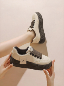 Josiny | Platform Thick Sole Sneakers Casual Shoes