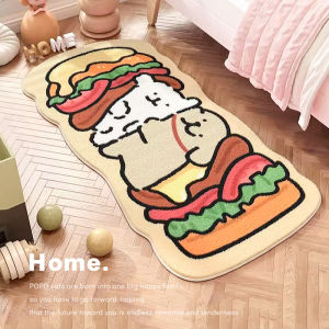 Carpet Childhood Bedside Long Strip Window Corners Cute Sheep Velvet New Style Cartoon Pattern Home Decorative Rug