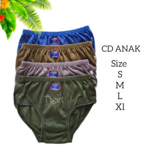 7 / 4 PCS Celana Dalam Anak AHD Balita cowok pria lelaki Paud Tk Sd Murah Lembut Berkualitas S M L XL