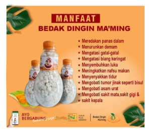 Bedak Dingin Maming Bedak Dingin Tradisional Khas Bugis murcelshop ori 1 juta persen anti KW KW an