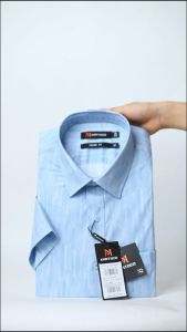 Áo sơ mi tay ngắn Khatoco