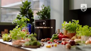 Philips Air Fryer Combi XXL Connected HD9880/90 7000 Series *Free Baking Kit