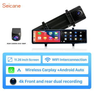 Seicane 11.26 Inch FM Mirror Monitor: Features & Benefits