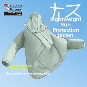 TUCANO | Mens Sunscreen Coat Thin Breathable Quick Drying