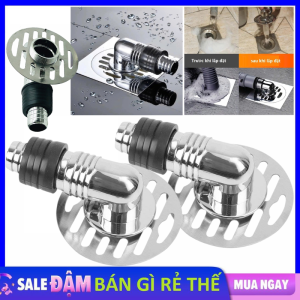 Đầu Nối Ống Xả Nước Máy Giặt  Khớp Nối Thoát Nước Sàn Ngăn Mùi Chống Tràn Hiệu Quả Nắp Đậy Cống Thoát Nước Đa Năng Tiện Lợi / Van Lắp Đường Ống Thoát Nước