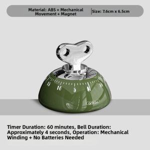 Ankou | Magnetic Learning Time Management Countdown Mechanical Timer