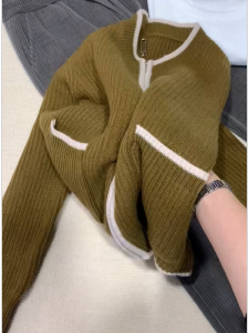 QINGNAER | Casual Elegant Plus Size Knit Cardigan