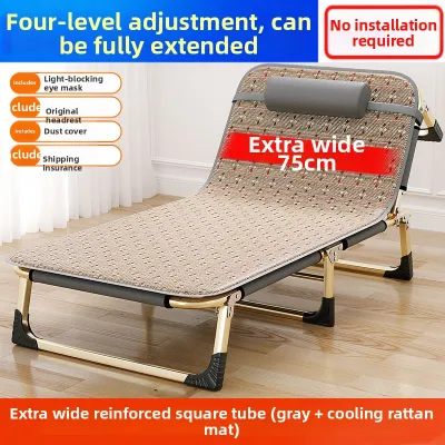 Portable Foldable Bed Single Person