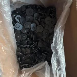 100pcs Anti Theft Tags Rf 8.2Mhz Mini Square EAS Retail Security Clothes Hard Tags for Garment Shop Supermarket with Pins Unlock