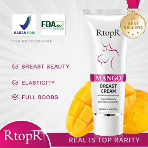 RtopR Mango Breast Enlargement Cream For Women Full Elasticity Chest Care Firming Lifting Breast Fast Growth Cream Big Bust Body Cream 40g