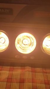 Đèn sưởi phòng tắm 3 bóng TAKIN TK103 sưởi nhà tắm TAKIN công tắc độc lâp từng bóng bảo hành 12 tháng BẾP SUNHOUSE