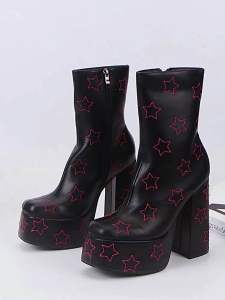 📦STOCKพร้อมส่ง รองเท้าบูท Platform koi footwear ของเเท้