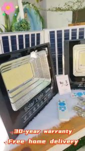 【New in 2026】3000W solar flood light  outdoor waterproof ip67 rechargeable  led lights for room at night  with solar panel