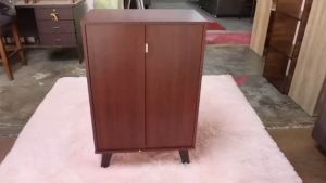 (PERABOT ANN) SHOE CASE / SHOE RACK / SHOE CABINET/ 2 DOOR SHOES CABINET