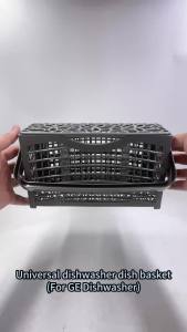 Dishwasher Silverware Storage Basket for Bosch/Maytag/Kenmore/Whirlpool/LG/Samsung/Kitchenaid/GE Cutlery Knive Fork Storage Rack
